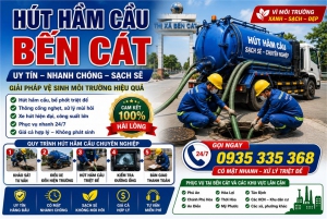 Bến Cát là khu vực phát triển mạnh với nhiều khu công nghiệp, nhà trọ, quán ăn, nhà hàng và khu dân cư đông đúc. Điều này khiến hệ thống xử lý chất...