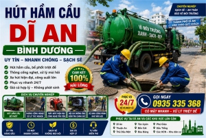 Dĩ An Bình Dương là khu vực có tốc độ đô thị hóa nhanh với nhiều khu dân cư, nhà trọ, nhà hàng, quán ăn và khu công nghiệp hoạt động liên tục. Điều...