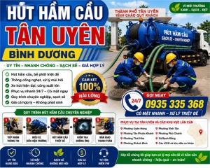 Tình trạng hầm cầu đầy, bồn cầu thoát nước chậm hay mùi hôi khó chịu là vấn đề thường gặp tại nhiều hộ gia đình, nhà trọ, quán ăn và doanh nghiệp ở...