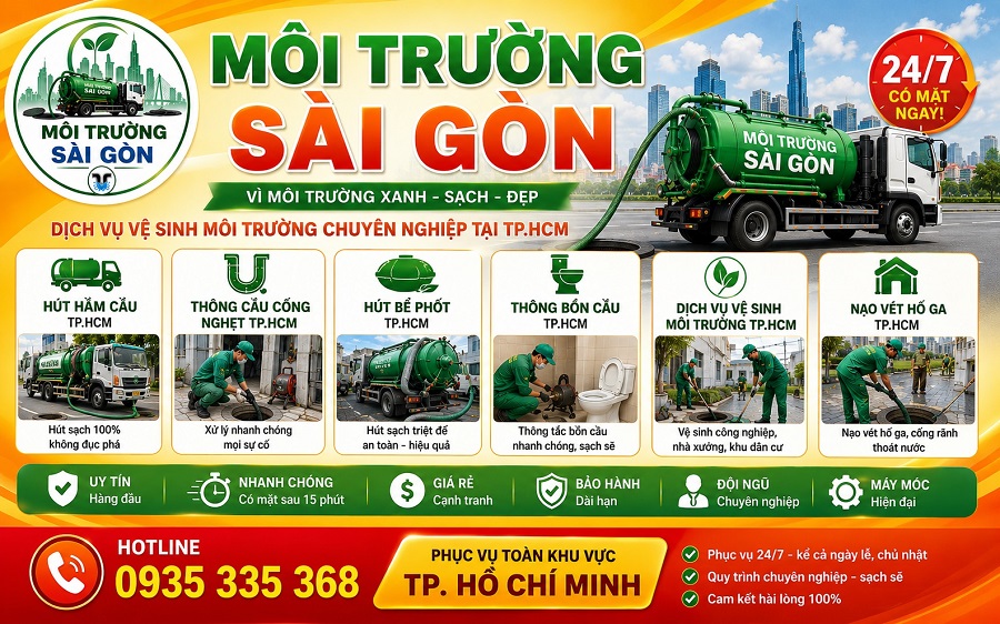 Hút Hầm Cầu Thông Cống Nghẹt