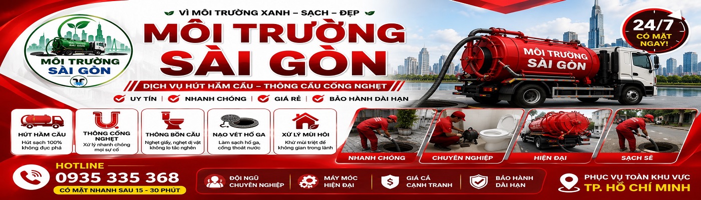 Hút Hầm Cầu - Thông Cống Nghẹt