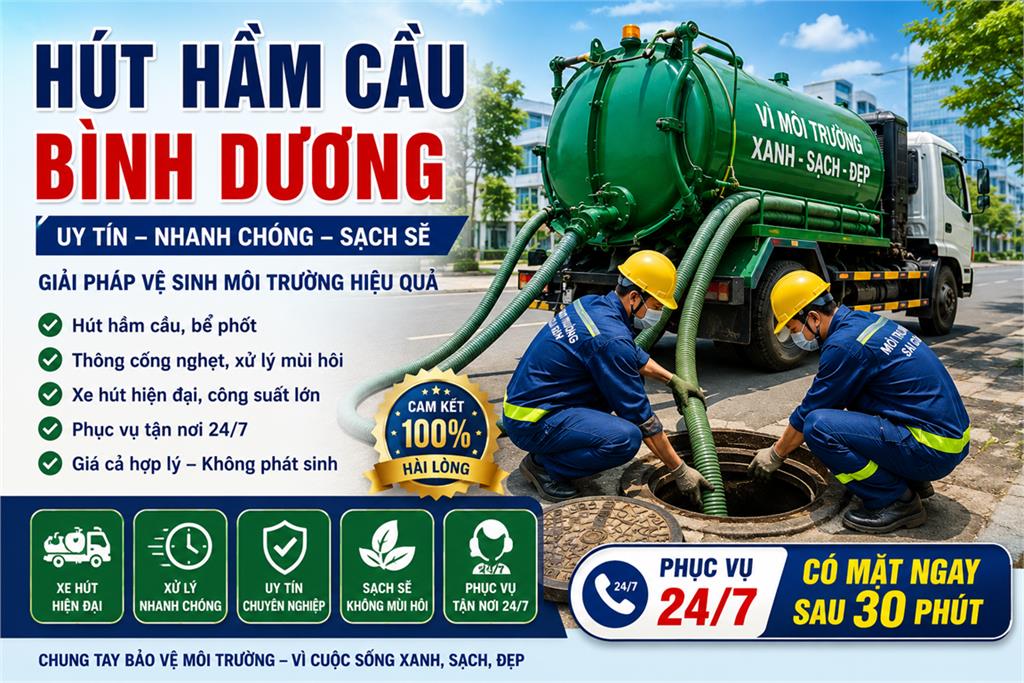 Hút Hầm Cầu Bình Dương