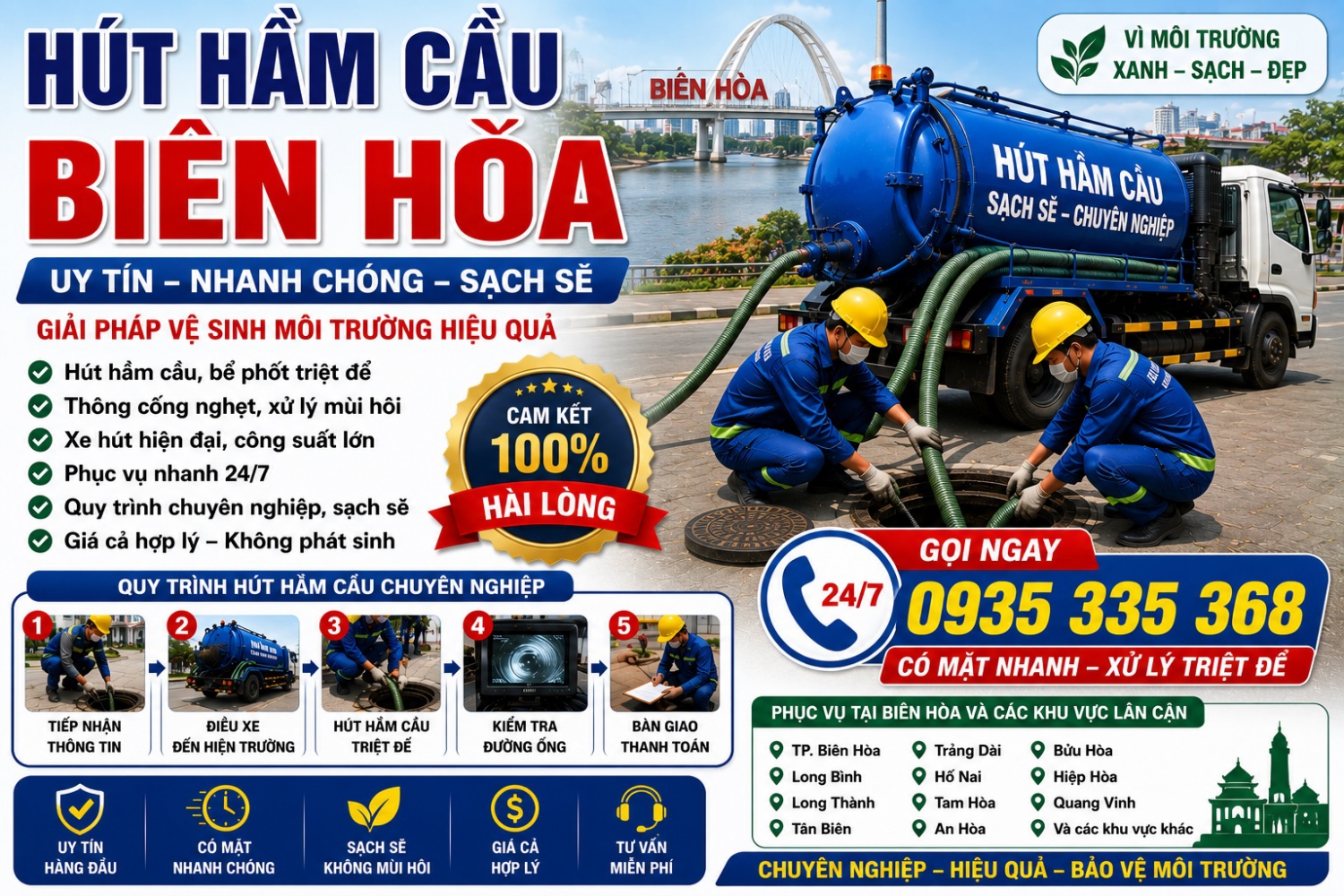 Hút Hầm Cầu Biên Hòa