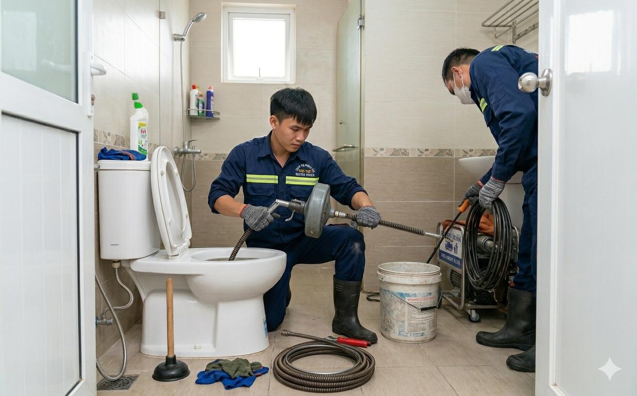 Hút Hầm Cầu Huyện Hóc Môn