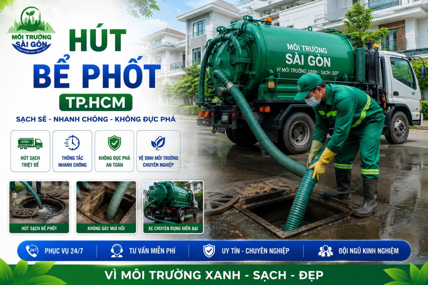 Thông Cầu Cống Nghẹt Quận Tân Phú
