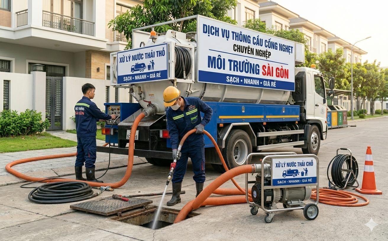 Thông Cầu Cống Nghẹt Quận 8